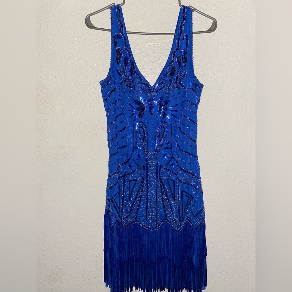 Blue Babeyond Women’s 1920’s Flapper Dress